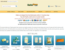 Tablet Screenshot of herbsplaza.com